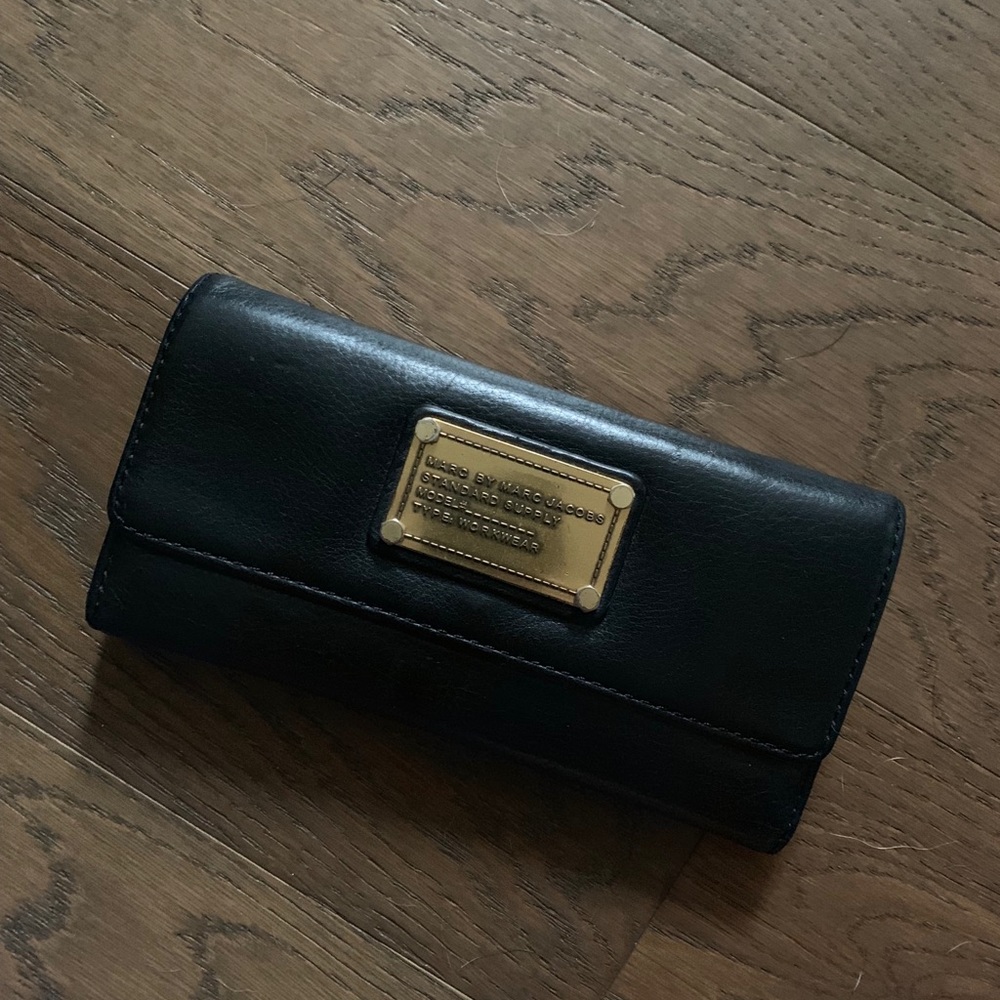 Marc by Marc Jacobs Trifold Leather Wallet